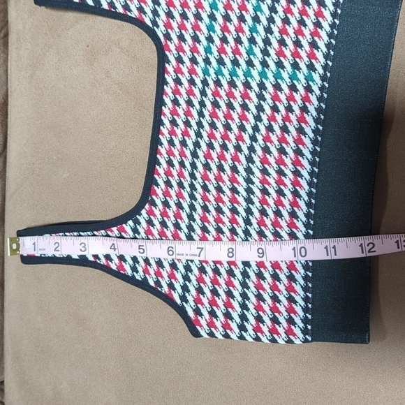 Fabletics Camryn Houndstooth Seamless Bra Size Small - Picture 4 of 5